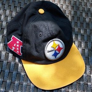 47 Brand Steelers Black and Gold Cap